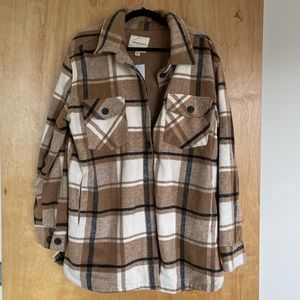 Thread and Supply Shacket new with tags